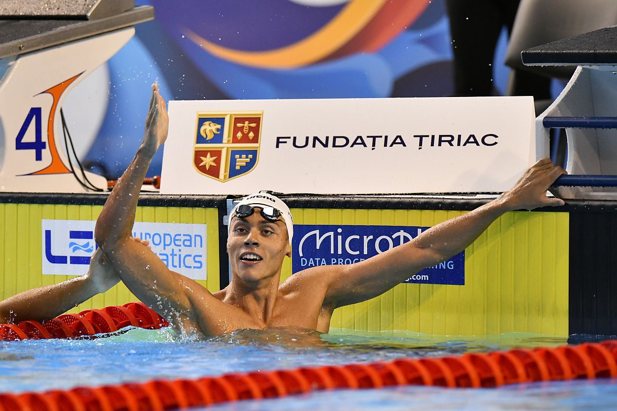 David Popovici, după încă un AUR pentru România: „Îmi venea să plâng!”