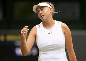 Prima reacție a Amandei Anisimova după înfrângerea cu Halep: „Am fost rigidă și înghețată. Cu Simona e greu de jucat”