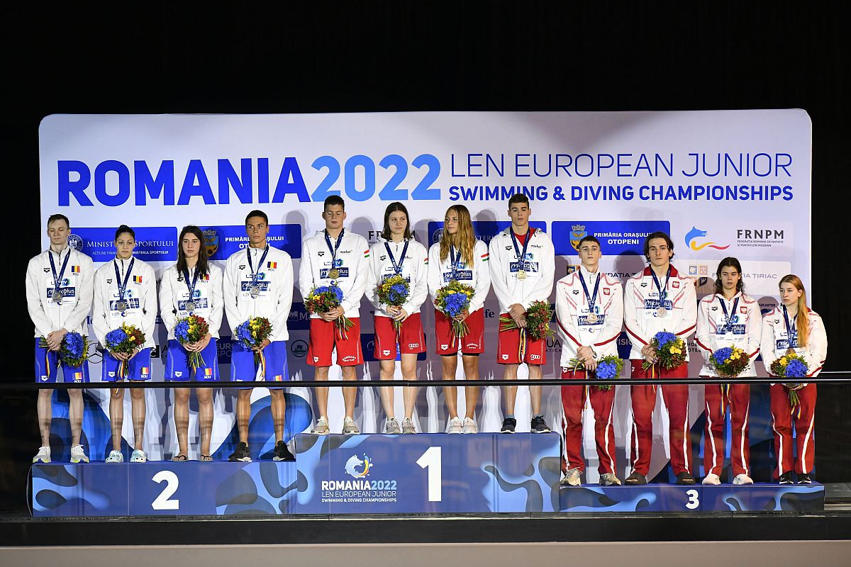 România, ARGINT la ștafeta combinată de 4x100m liber