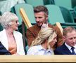 David Beckham, în tribune la meciul Simona Halep - Amanda Anisimova, semifinala Wimbledon 2022