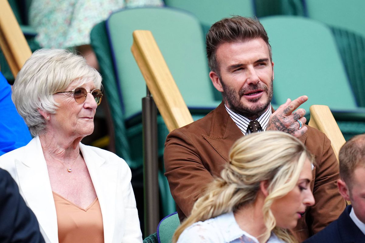 David Beckham, spectator de lux la meciul Simonei Halep » Imagini spectaculoase