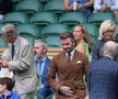 David Beckham, în tribune la meciul Simona Halep - Amanda Anisimova, semifinala Wimbledon 2022