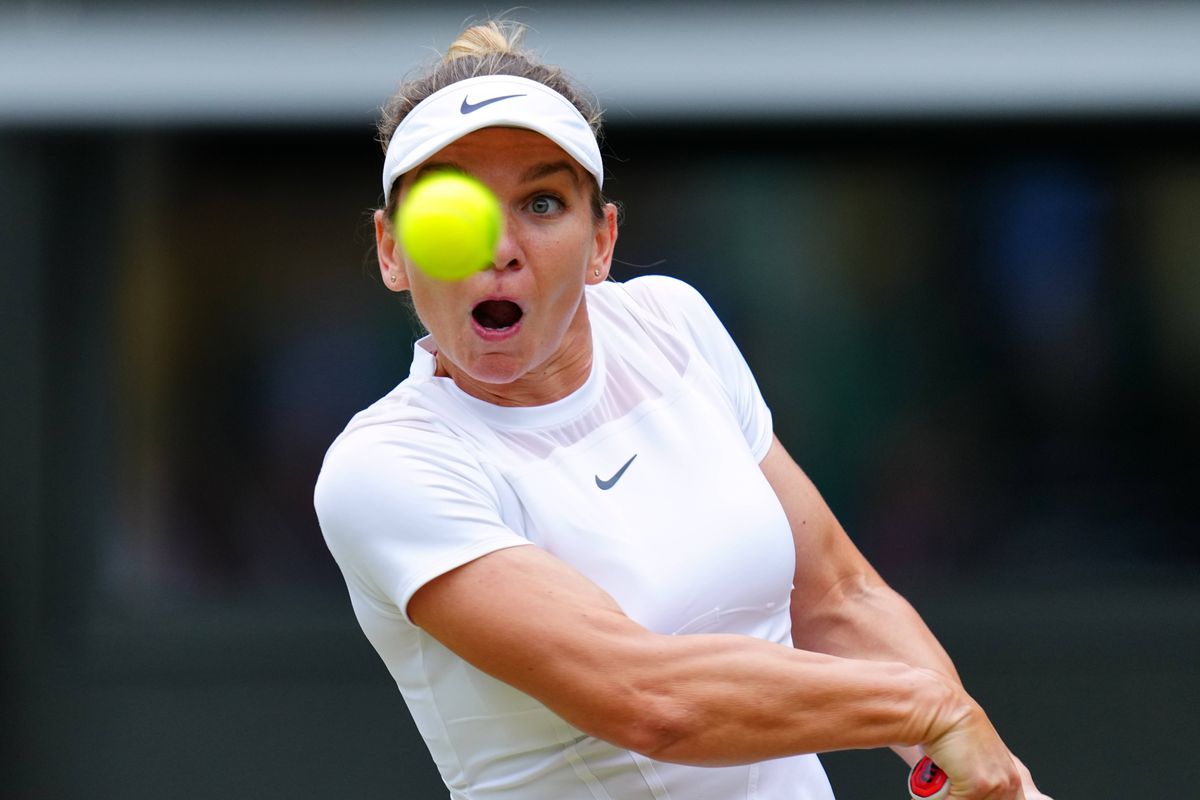 Simona Halep - Amanda Anisimova, semifinala Wimbledon 2022