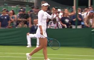 Irina Begu e în turul doi la Wimbledon » A câștigat meciul, după un set decisiv excelent