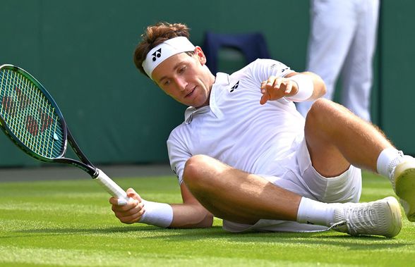 „Iarba e pentru jucătorii de golf” » Finalistul de la Roland Garros, eliminat încă din turul II la Wimbledon! MARE surpriză pe tabloul masculin