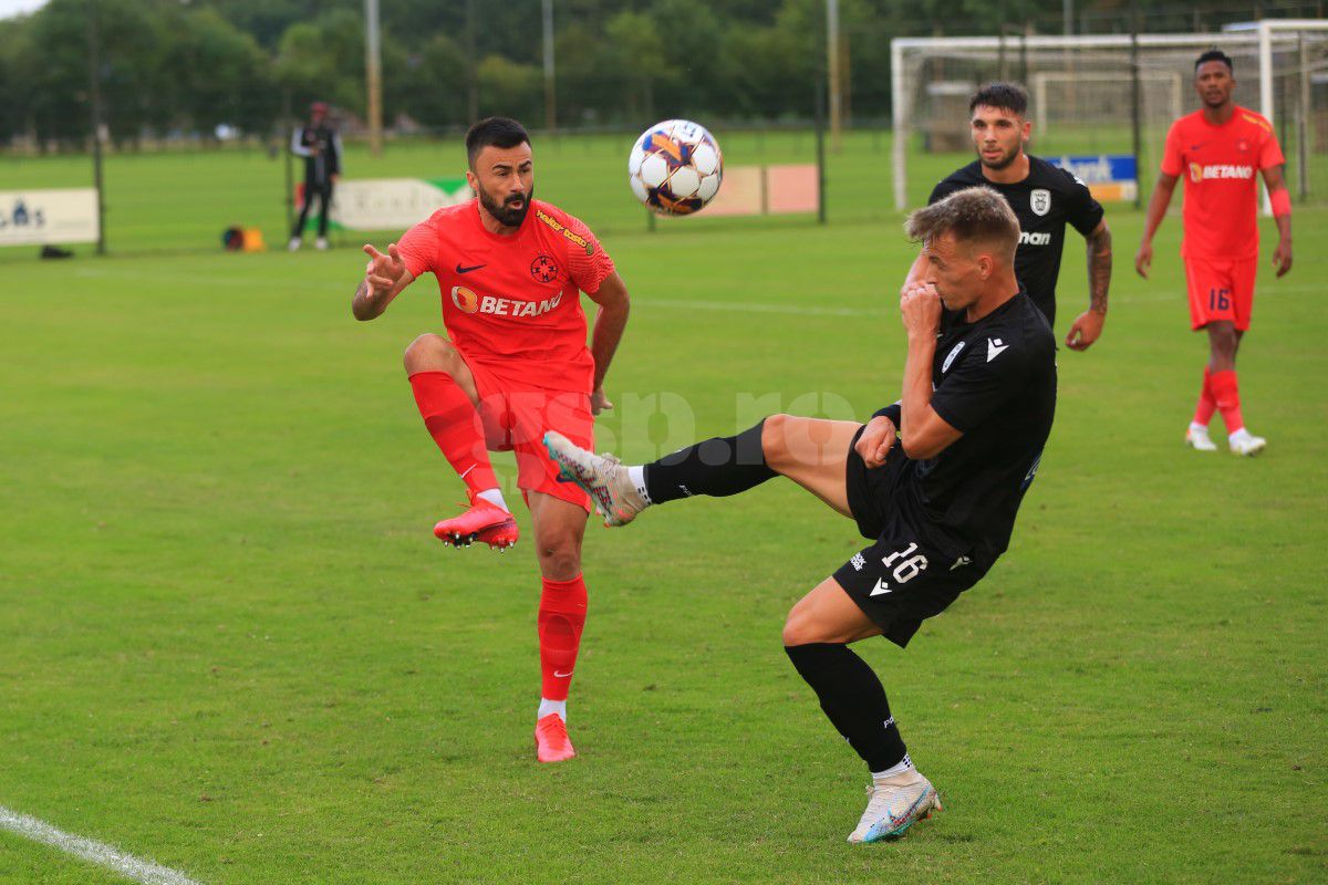 Gafa lui Siyabonga Ngezana în FCSB - PAOK, în cadre succesive