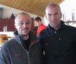 Alături de Zidane Foto: Arhivă personală