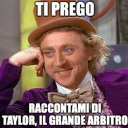 Fanii italieni ai Romei râd de Anthony Taylor după arbitrajul său din Spania - Germania