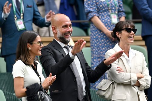 Pep Guardiola în Loja Regală la Wimbledon 2024 Foto: Guliver/GettyImages