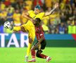 Andrei Rațiu, în galben, a încheiat Euro 2024 cu 23 de intercepții // foto: Guliver/gettyimages