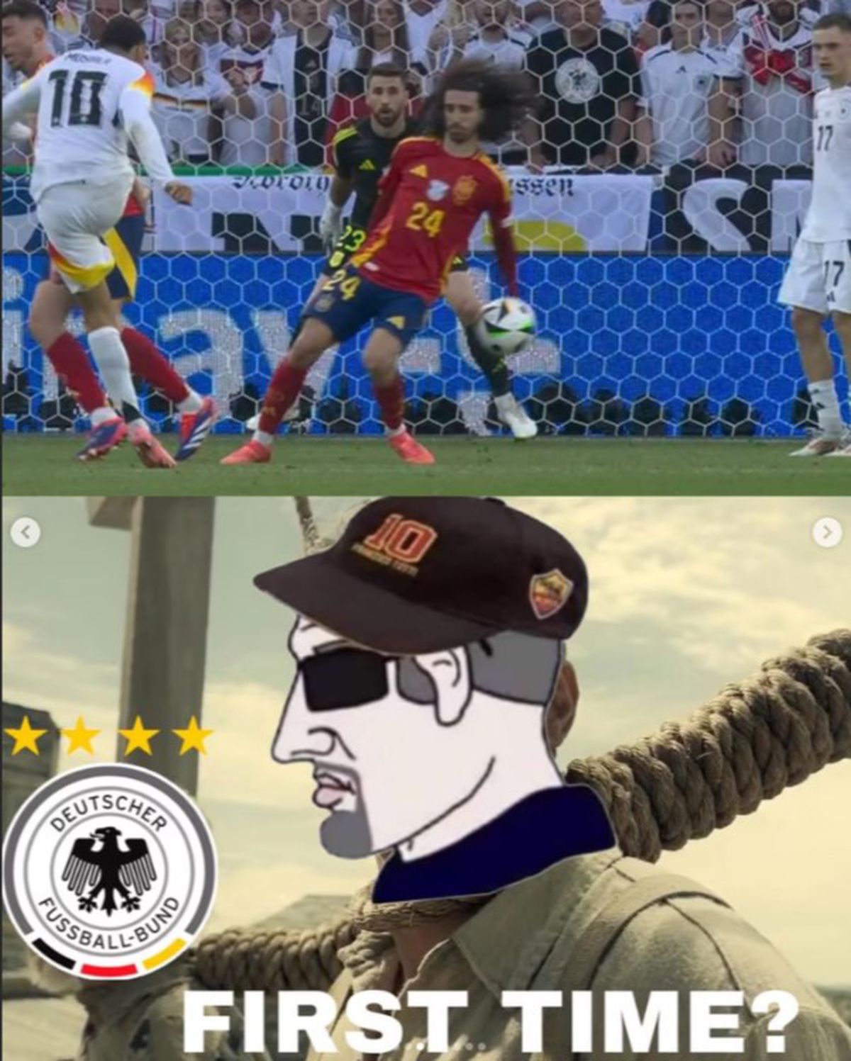 Italienii îi consolează pe nemți pentru deciziile luate de arbitrul Taylor » Cele mai tari glume după eliminarea Germaniei