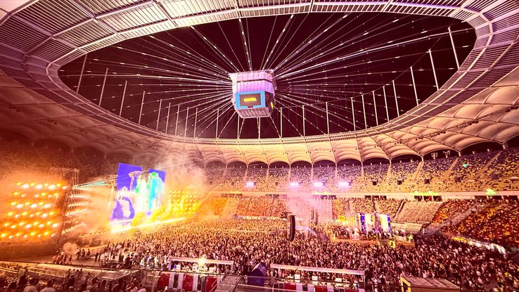 Neversea Kapital pe Arena Națională din București (6 iulie 2025). Foto: GSP.RO