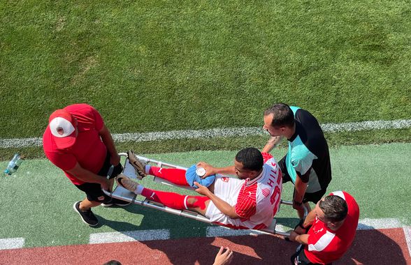 Probleme serioase pentru Kopic înainte de startul noului sezon de Superliga » Maxime Sivis a ieșit pe targă: care este primul diagnostic