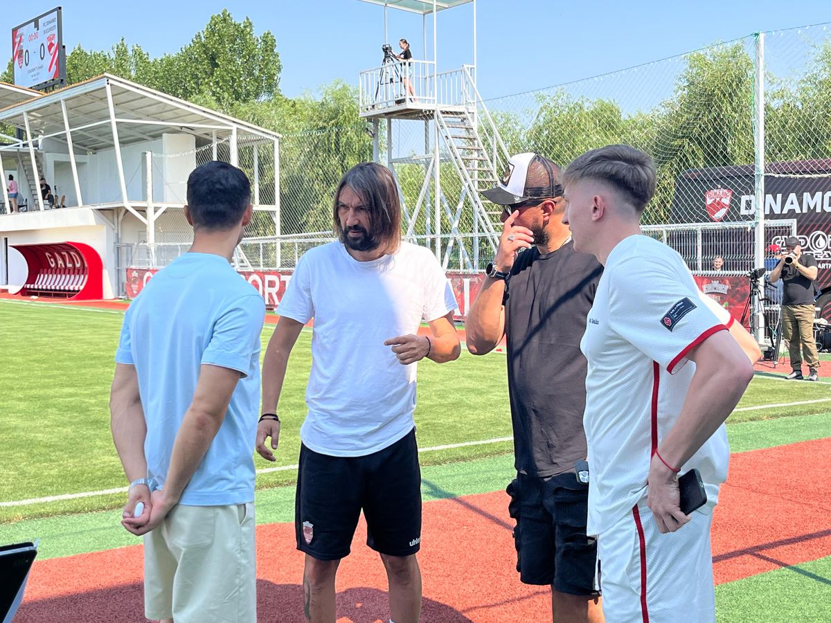 Dinamo a remizat cu CS Tunari în ultimul amical al verii și a pierdut un jucător important