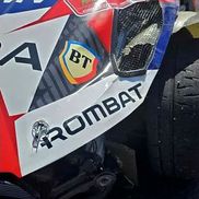 Simone Tempestini, coliziune cu o vacă/Foto: Prosport