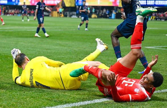 Încă un chin pentru Musiala. Pe targă, 9 ore și jumătate, până la Munchen » Decizia lui Bayern!