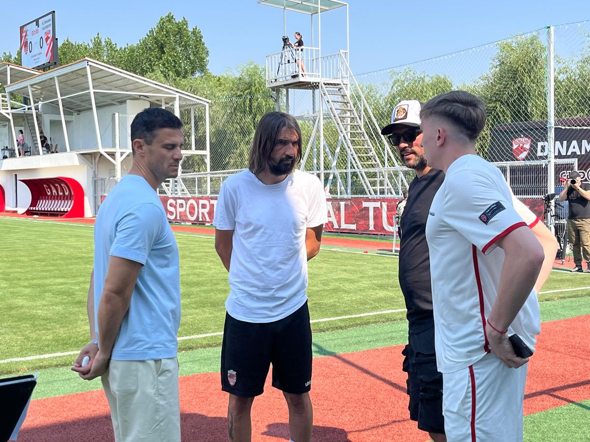 Dinamo a remizat cu CS Tunari în ultimul amical al verii și a pierdut un jucător important