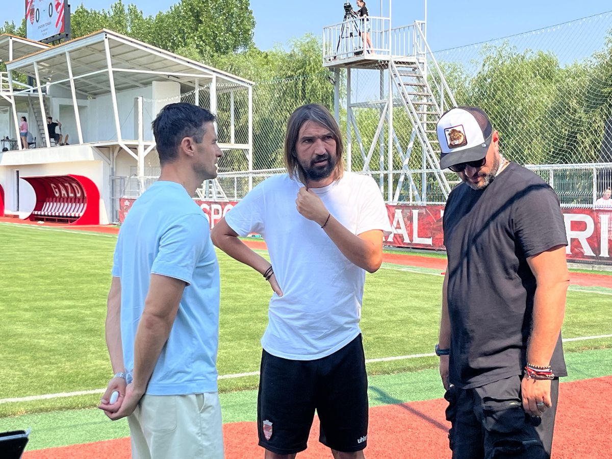 Dinamo a remizat cu CS Tunari în ultimul amical al verii și a pierdut un jucător important