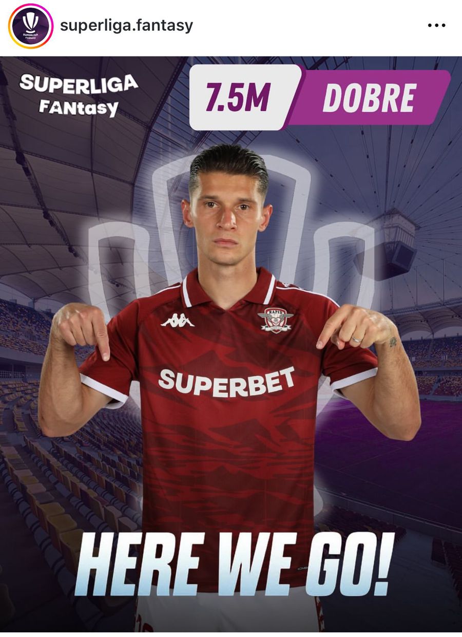 Așa va arăta echipamentul celor de la Rapid // foto: Superliga Fantasy Rapid, dată de gol de un partener! » Așa va arăta echipamentul giuleștenilor în sezonul următor