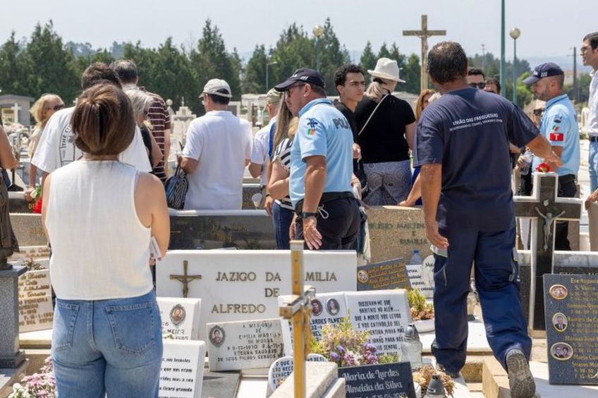 Incidente la mormântul lui Diogo Jota: de ce a fost nevoie de intervenția poliției / foto: X