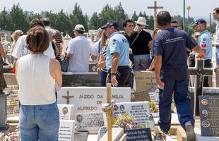 Incident la mormântul lui Diogo Jota: a fost nevoie de intervenția poliției