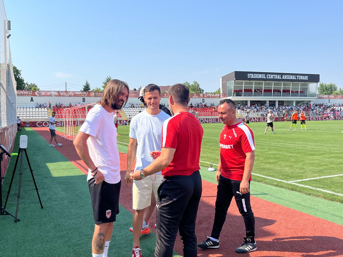 Dinamo a remizat cu CS Tunari în ultimul amical al verii și a pierdut un jucător important