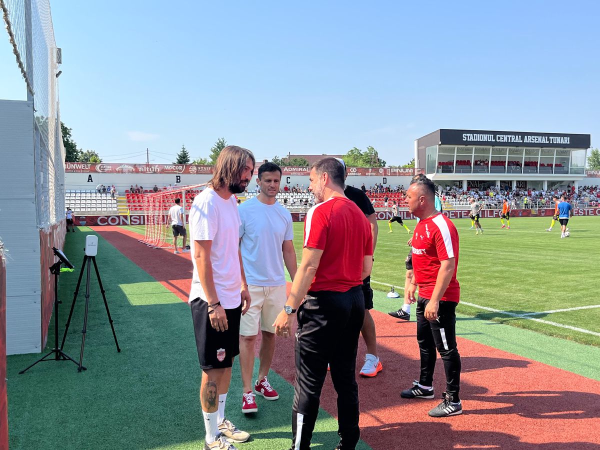 Dinamo a remizat cu CS Tunari în ultimul amical al verii și a pierdut un jucător important