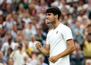 Încercat serios de Rublev, Alcaraz s-a calificat în „sferturi” la Wimbledon și a dezvăluit cum s-a încheiat meciul de golf cu Murray: „Nu îmi amintesc”