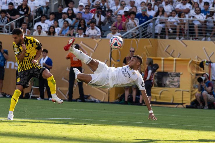 Kylian Mbappe în Real Madrid - Borussia Dortmund // foto: Imago Images