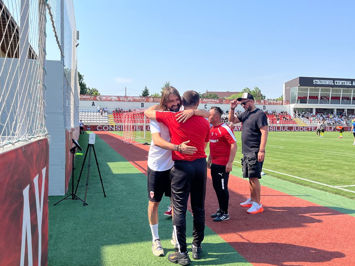 Dinamo a remizat cu CS Tunari în ultimul amical al verii și a pierdut un jucător important