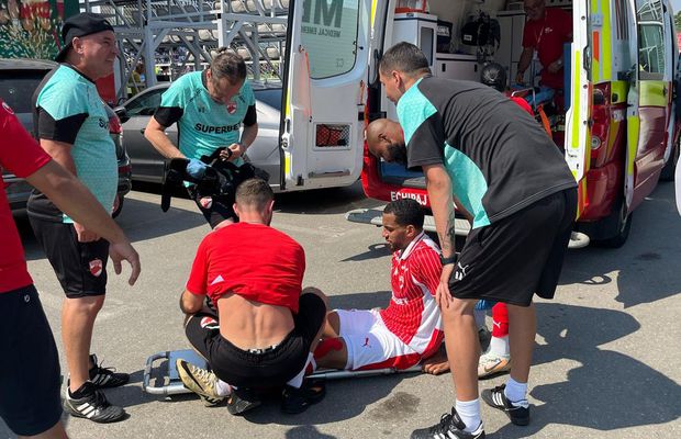 Ultimele detalii despre starea lui Maxime Sivis, după ce a fost scos pe targă la ultimul meci