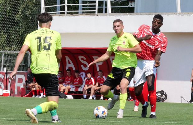 Dinamo a remizat cu CS Tunari în ultimul amical al verii și a pierdut un jucător important