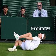 Controversă între Felix Auger-Aliassime și Alejandro Davidovich Fokina la Wimbledon Foto: Guliver/GettyImages