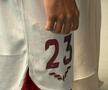 Cristi Manea prezintă noul echipament de joc al Rapidului pentru sezonul 2026-2027 // Foto: Cristi Preda