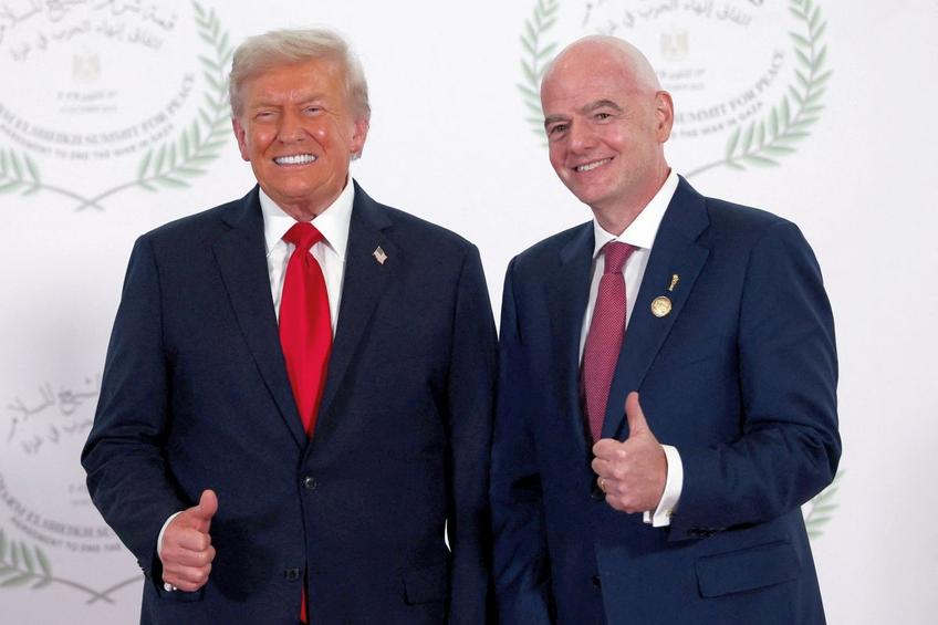 Donald Trump și Gianni Infantino // FOTO: Getty Images