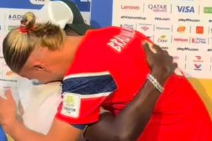 Vinicius a întrerupt interviul lui Haaland » Imagine memorabilă, după eliminarea Braziliei: „Poate devin colegi”