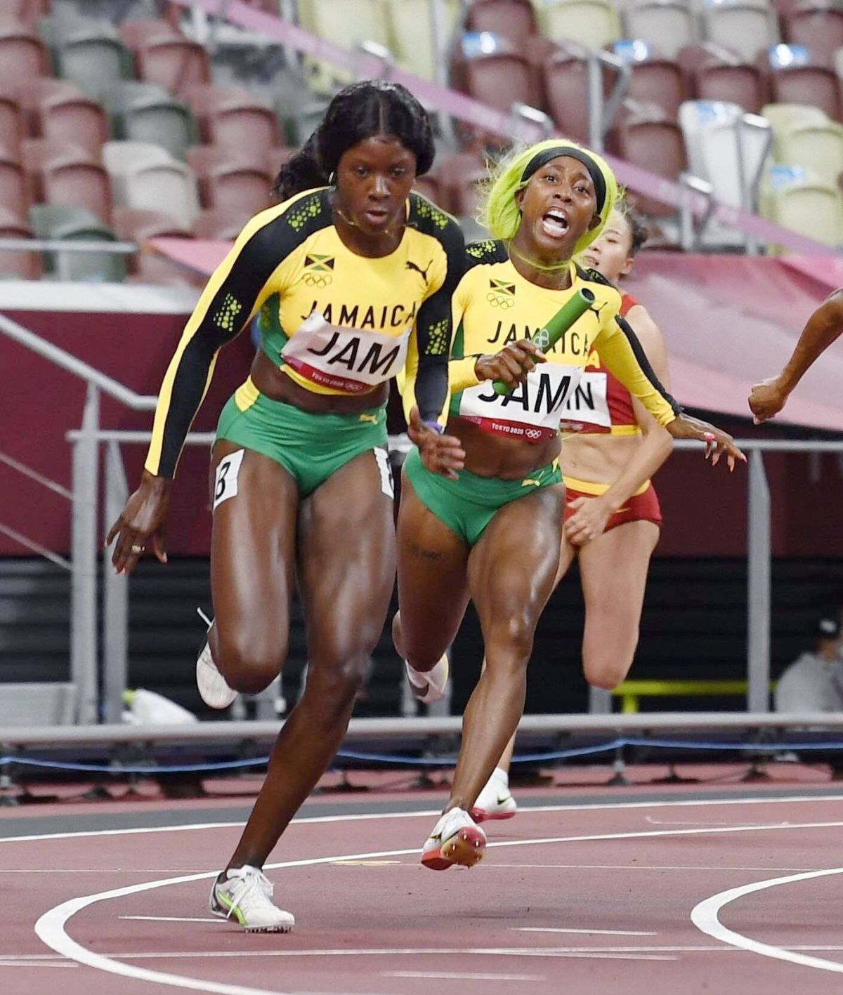 Finală 4x100m feminin - Jocurile Olimpice