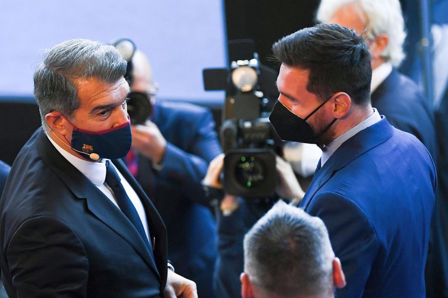 Joan Laporta și Leo Messi (foto: Guliver/Getty Images) Laporta a vorbit. Acum e rândul lui Messi