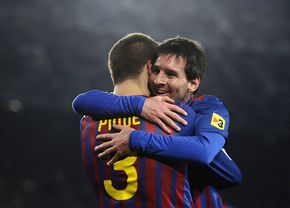 Pique, mesaj pentru Messi, „copilul care a atins cerul”: „Știu că te vei întoarce. Te iubesc”