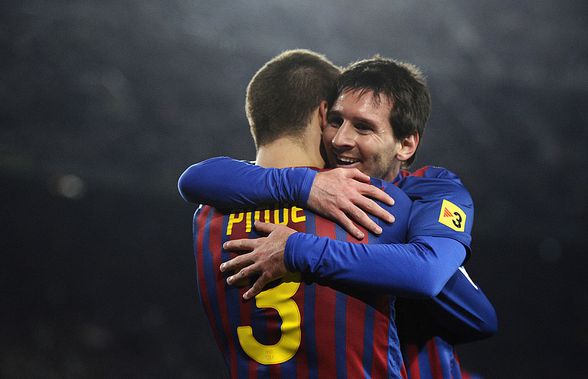 Pique, mesaj pentru Messi, „copilul care a atins cerul”: „Știu că te vei întoarce. Te iubesc”