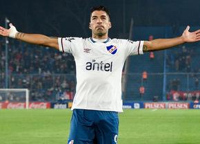 Luis Suarez a marcat primul gol pentru Nacional + Aguero a urmărit partida de la tribuna oficială