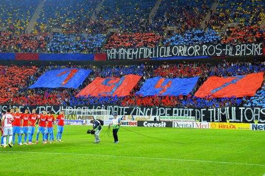 Galeria celor de la FCSB se va muta în peluza sud a Arenei Naționale la meciul cu Dunajska Streda, din turul III preliminar al Conference League. Ultrașii vor evita astfel interdicția dictată de UEFA.