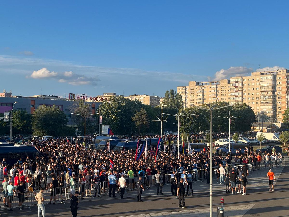 FCSB - CFR Cluj, imagini dinainte de meci
