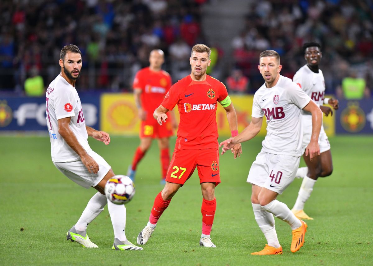 FCSB - CFR Cluj, meci tare pe arena din Ghencea