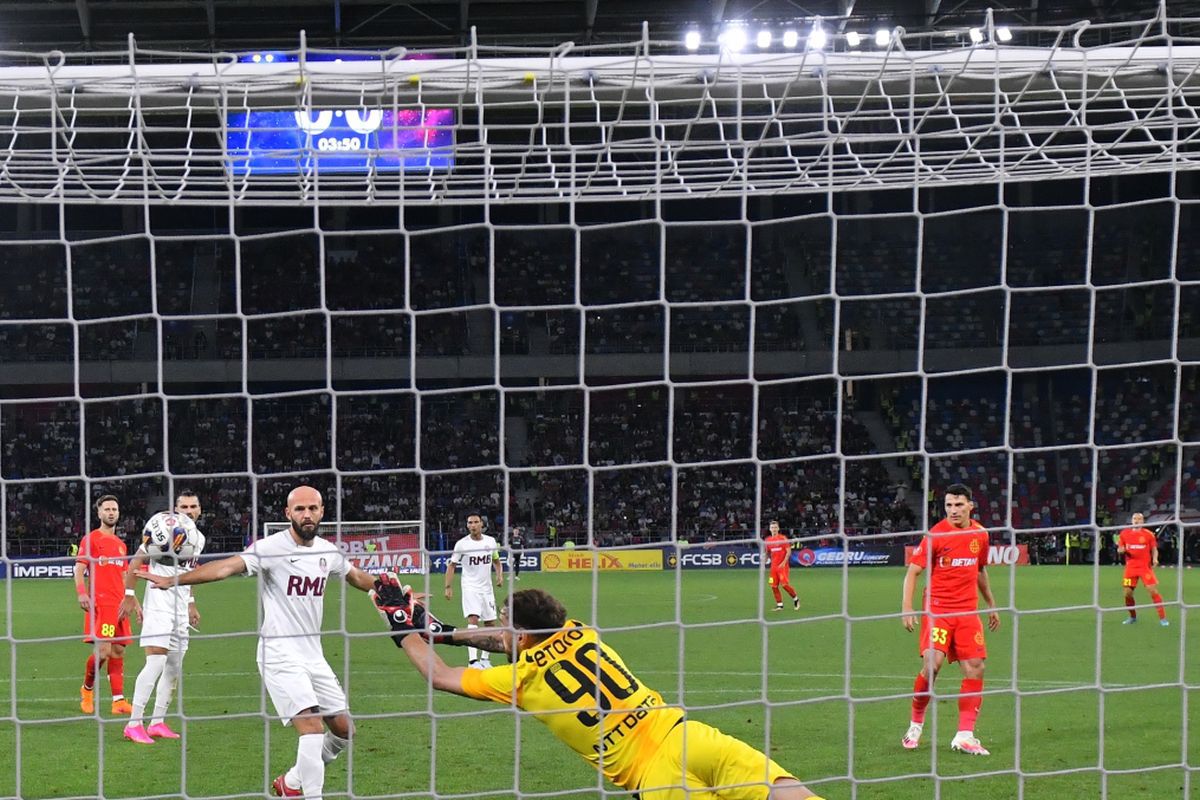 FCSB - CFR Cluj, meci tare pe arena din Ghencea