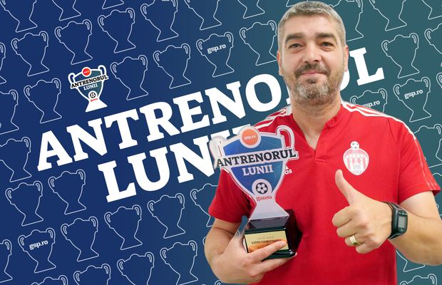 Liviu Ciobotariu a câștigat pentru a doua oară, „Antrenorul lunii”: „O lună perfectă! Îmi pun în cap lucruri mărețe” + Cum s-a votat