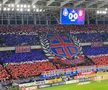Ce s-a auzit la stația de amplificare din Ghencea înainte de FCSB - CFR Cluj: „În această seară, suporterii roș-albaștri din tribună poartă un singur nume...”