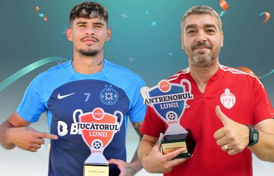 Au strălucit pe caniculă » Florinel Coman a fost ales „Jucătorul lunii iulie”, iar Liviu Ciobotariu - „Antrenorul lunii”! Cum s-a votat