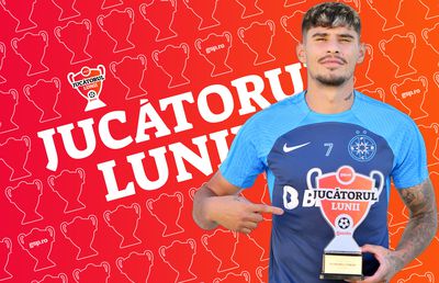 Florinel Coman, „Jucătorul lunii iulie”! Cum s-a votat + Declarațiile atacantului: „Sunt lider și trebuie să am reușite!”