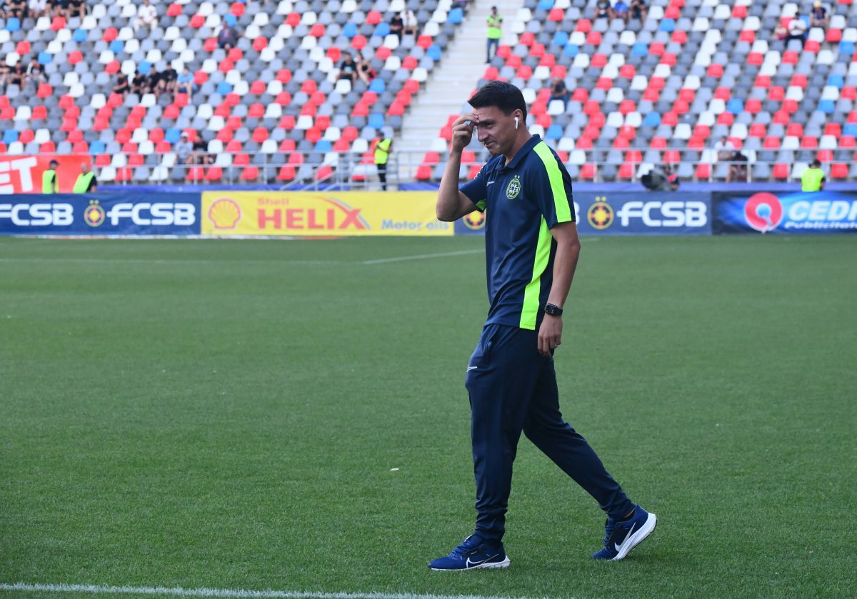 Ce s-a auzit la stația de amplificare din Ghencea înainte de FCSB - CFR Cluj: „În această seară, suporterii roș-albaștri din tribună poartă un singur nume...”